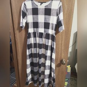 Womens Kranda buffalo check dress